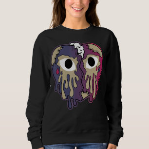 Gråter Heart Match Sneaker Match Tees-droppning Sh T Shirt
