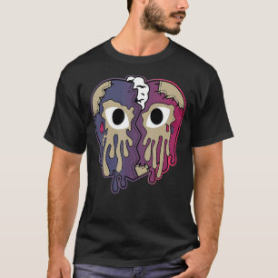Gråter Heart Match Sneaker Match Tees-droppning Sh T Shirt