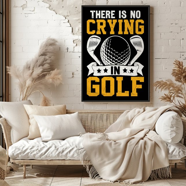 Gråter inte i Golf Poster (Skapare uppladdad)
