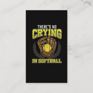 Gråter inte i Softball och spelar flickdotter Nie Visitkort