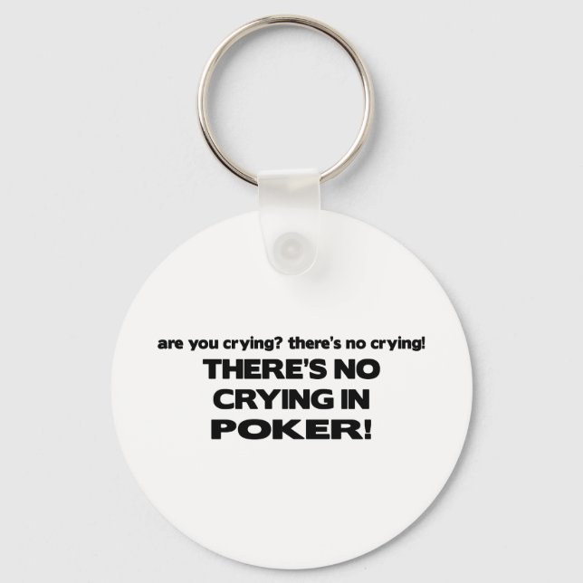 Gråter inte - Poker Nyckelring (Framsida)