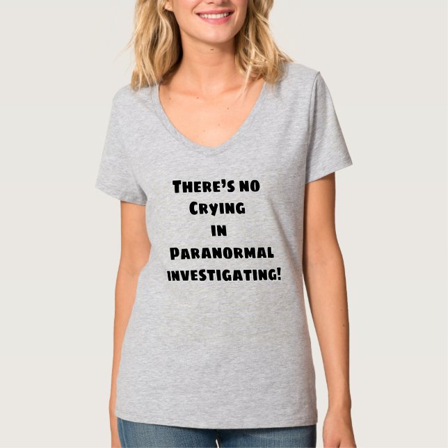 Gråter inte! (Svart) Speciell Edition T-Shirt (Framsida)