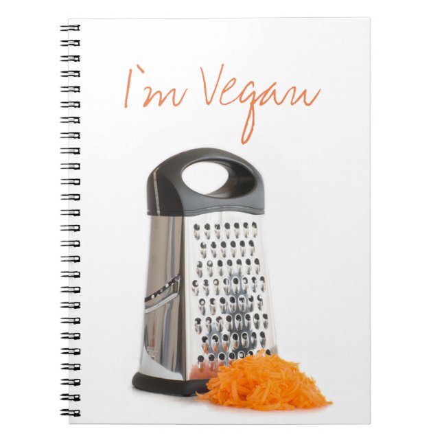 Grater och riven morot anteckningsbok (Framsidan)