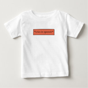 Gråter på spanska - Funny Sarcastic Meme T Shirt