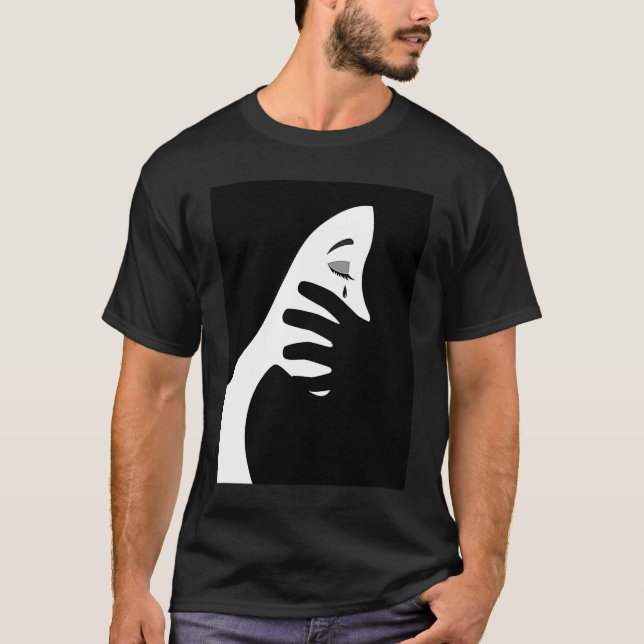 Gråter T Shirt (Framsida)