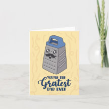 Gratest Pappa någonsin Puns Fars dag Card