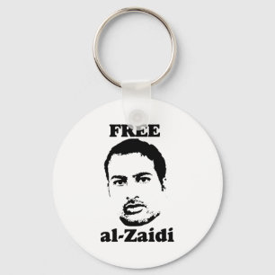 Gratis al-Zaidi Nyckelring- Irakisk journalist Nyckelring