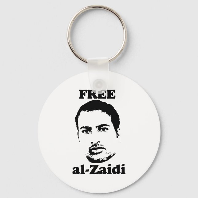 Gratis al-Zaidi Nyckelring- Irakisk journalist Nyckelring (Framsida)