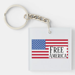 Gratis Amerika Nyckelring