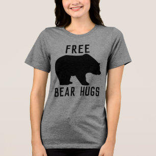 GRATIS BJÖRNKRAMAR Rolig T-Shirt