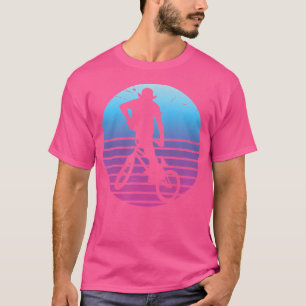 Gratis BMX-cykel för pojkar Vaporwave BMX-cykel T Shirt