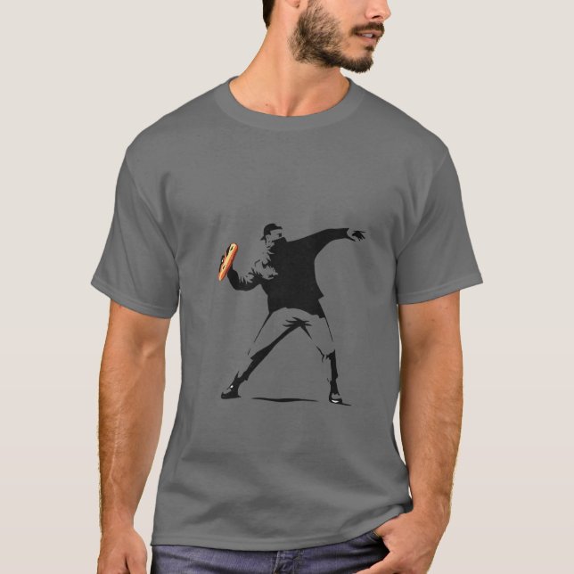 Gratis D.C. Smörgås Killen – Djärv Gatukonst Prote T Shirt (Framsida)