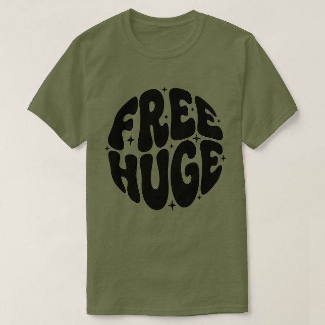 Gratis enorm text typografi design med gnistor t shirt (Design framsida)