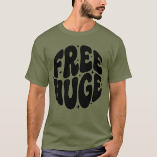 Gratis enorm text typografi design med gnistor t shirt