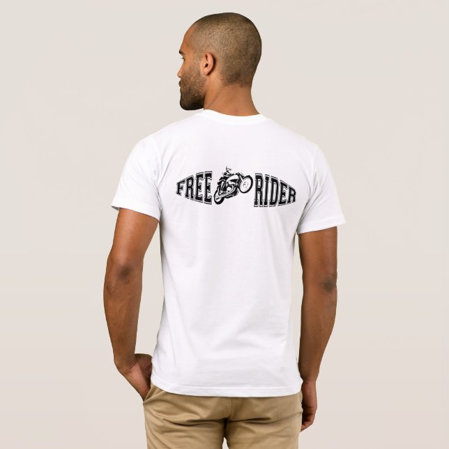 Gratis förare t shirt (Hel baksida)