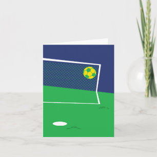 Gratis fotbollshälsningskort kort