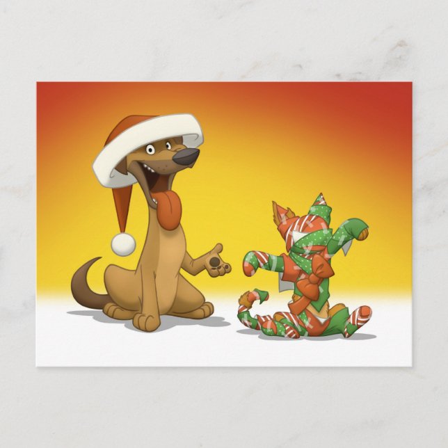 "Gratis gåva" vykort (Framsida)