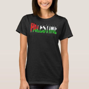 Gratis Gaza Palestina Flagga Proud Palestina Roots T Shirt
