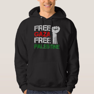 Gratis Gaza-Palestina: Vi står med Palestina Hoodie