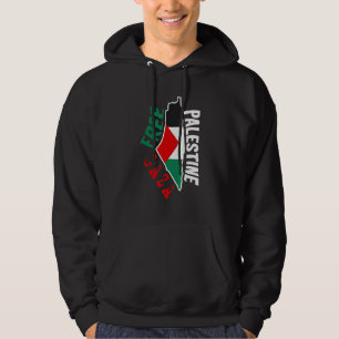 Gratis Gaza Palestinafritt Palestina Spara Gaza Bl Hoodie