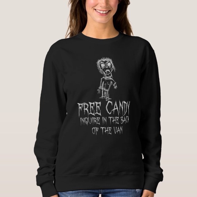 Gratis Godis Förfrågan I Halloween Kostym Ord   T Shirt (Framsida)