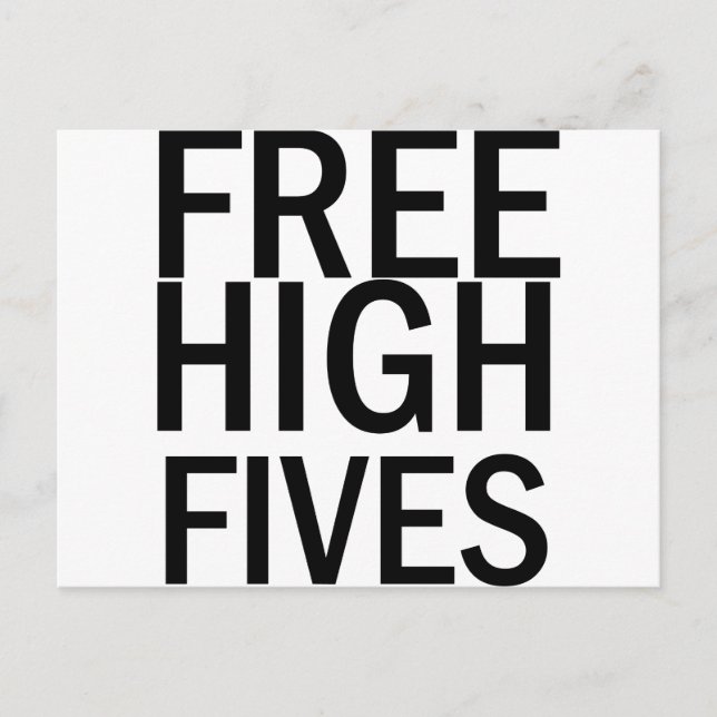 Gratis högfiber vykort (Framsida)