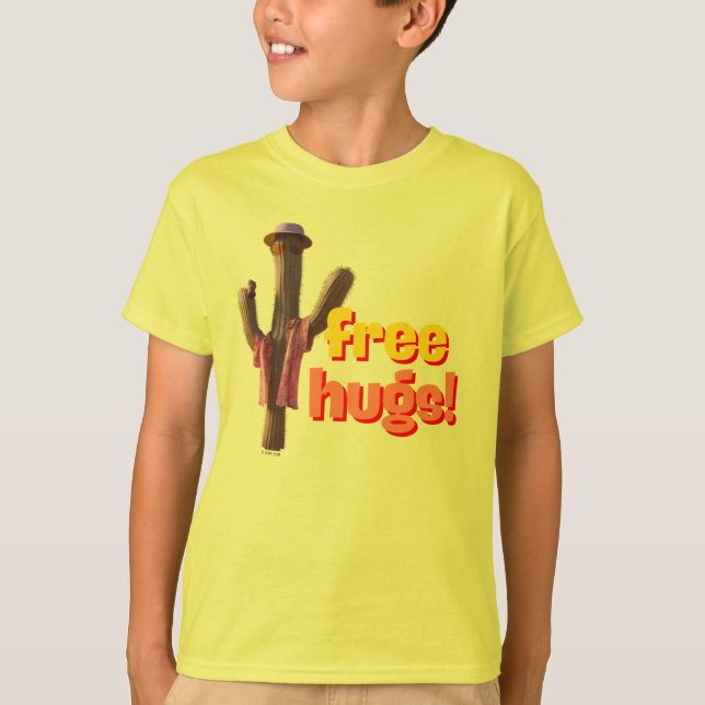 Gratis Hugs! T Shirt (Framsida)
