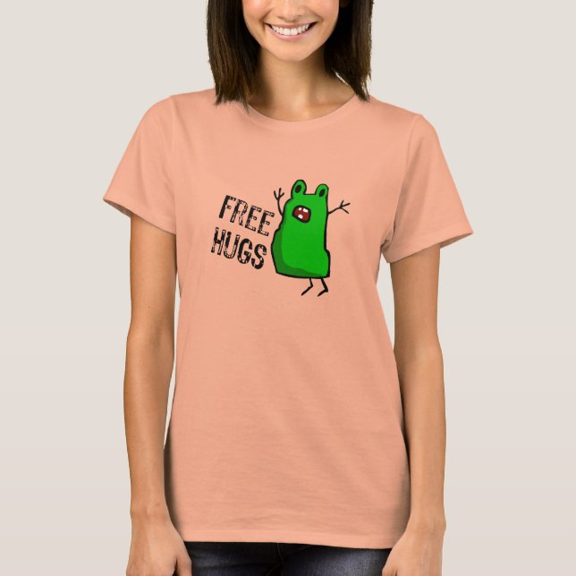 Gratis Hugs! Tröja (Framsida)