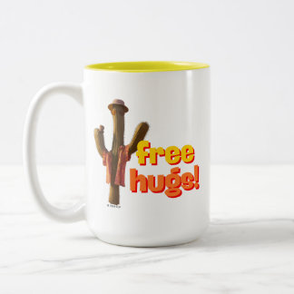 Gratis Hugs! Två-Tonad Mugg