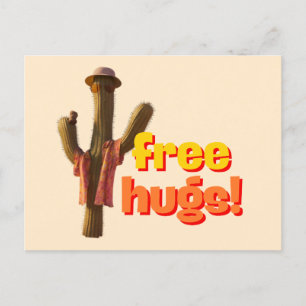 Gratis Hugs! Vykort
