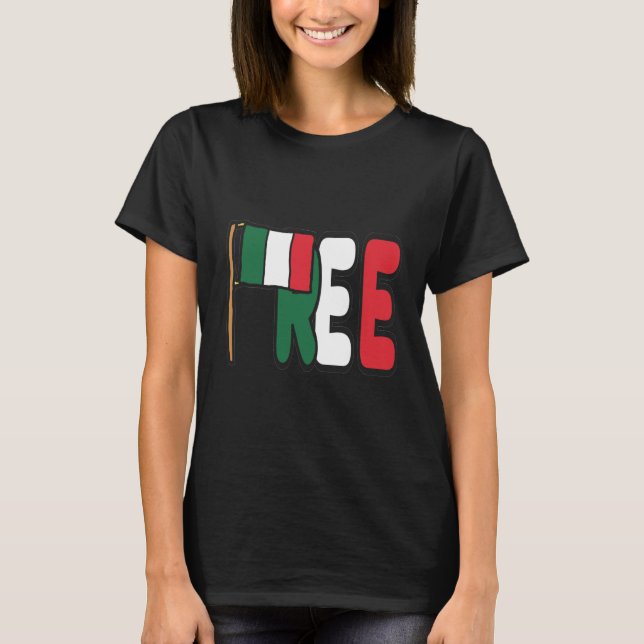 Gratis Italien - Italiens utträde T Shirt (Framsida)