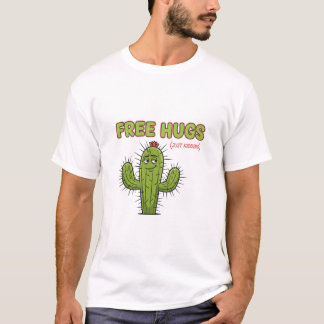 Gratis Kramar Bara Att Skämta Kaktus Sarksastiskt T Shirt