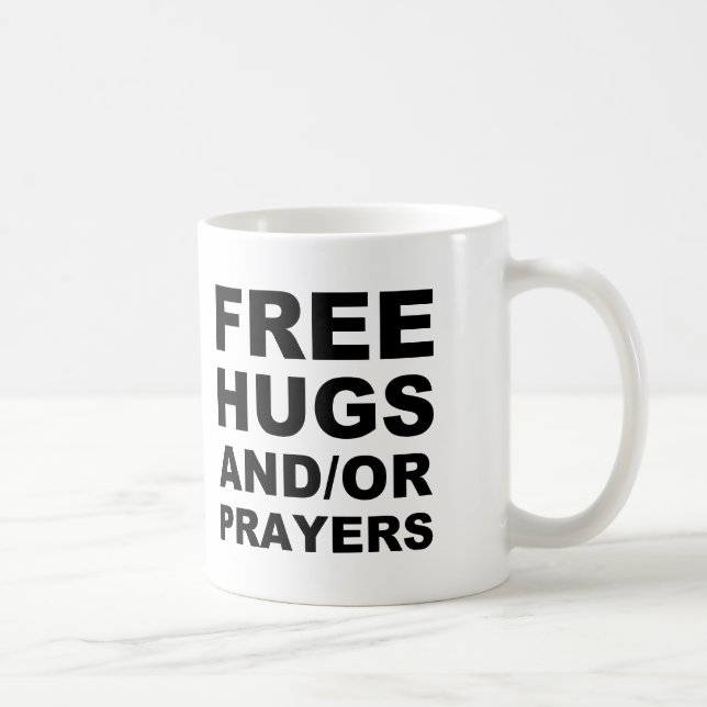 Gratis kramar och/eller böner Kristet mugg Resemug (Höger)