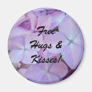 Gratis kramar och kyssar! magneter Lavendel Horten