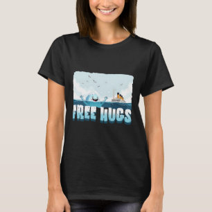 Gratis Kramar Roligt Isberg Kryssningsfartyg Titan T Shirt