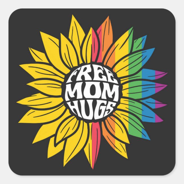 Gratis krukor! fyrkantigt klistermärke (Framsida)