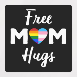 Gratis Mamma Kram II - Regnbåge Hbtq Stolthet Klistermärke
