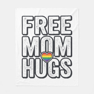 Gratis Mamma Kramar Pride Hjärta Vintage T-Shirt D Fleecefilt