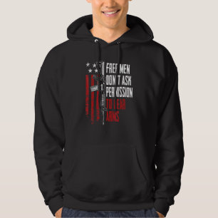 Gratis Manar ber inte om tillstånd att bege sig me Hoodie