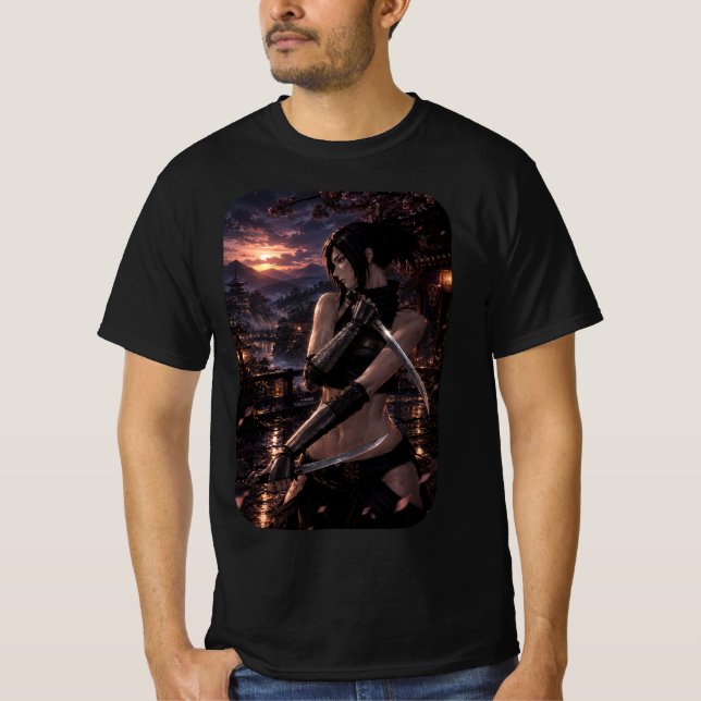 GRATIS MANLIG NINJA T SHIRT (Framsida)