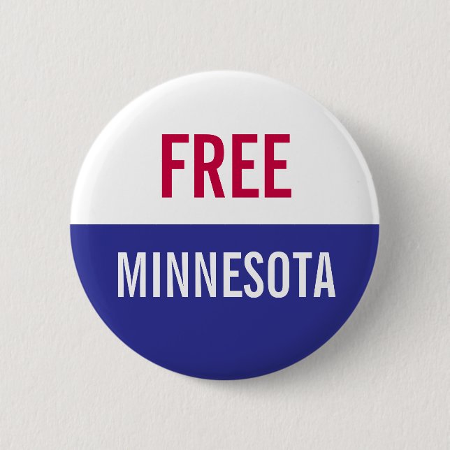 Gratis Minnesota protest  Knapp (Framsida)
