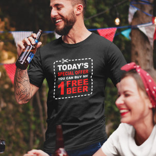 Gratis Ölspecialerbjudande - Roligt Drickande Komp T Shirt