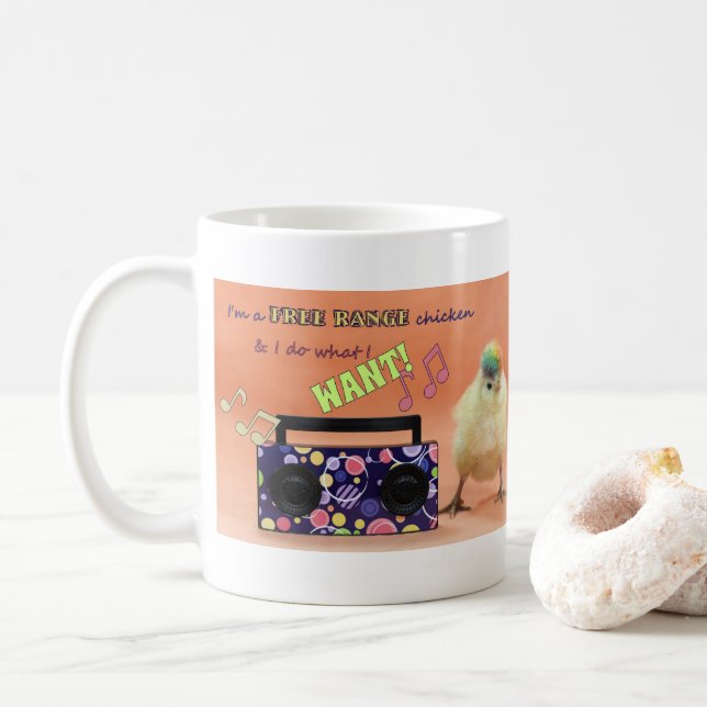 Gratis omfång, yngd mug kaffemugg (Med munk)