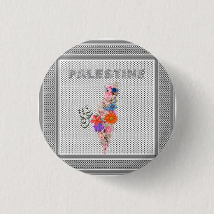 Gratis Palestina-knapp Elegant Palestina-pingla Knapp