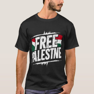 Gratis Palestinas solidaritet T Shirt