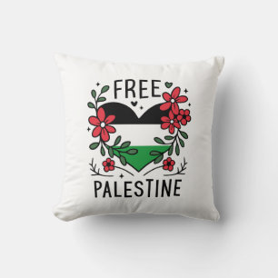 Gratis palestinska flagga kudde
