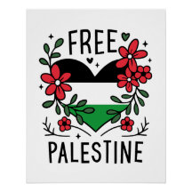Gratis palestinska flagga