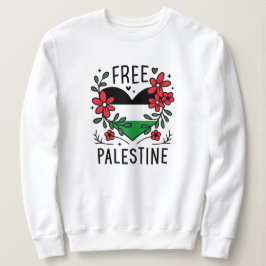 Gratis palestinska flagga t shirt