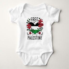 Gratis palestinska flagga t shirt