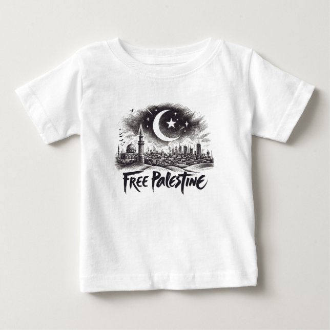 Gratis palestinska t shirt (Framsida)